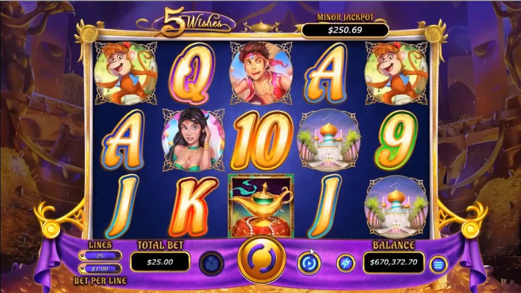 5 Wishes Slot Review